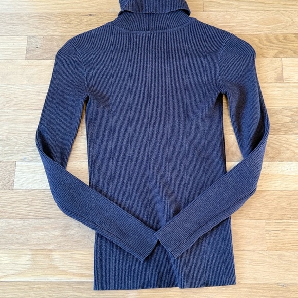 Ralph Lauren Sweaters - Lauren Ralph Lauren Brown Ribbed Turtleneck Sweater XS